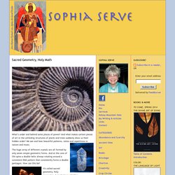 Sophia Serve: Sacred Geometry, Holy Math