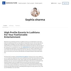 Sophia sharma on Karolina Fund