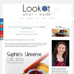 Sophie's Universe CAL 2015