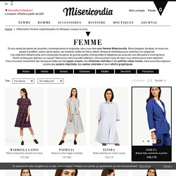 Vêtements Femme sophistiquées et éthiques cousus à Lima - Misericordia®