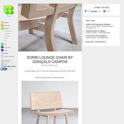 Sorri Lounge Chair by Gonçalo Campos