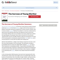The Sorrows of Young Werther Summary