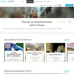 Sortir à Tours aujourd'hui