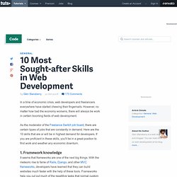 10 Most Sought-after Skills in Web Development