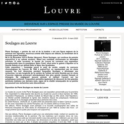 Soulages au Louvre