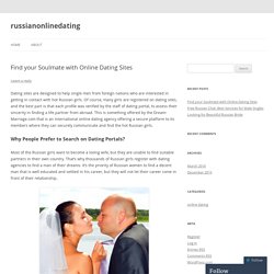 Find your Soulmate with Online Dating Sites