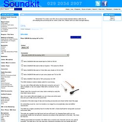 Soundkit Ltd, UK DPA, 4071 personal lavalier microphone