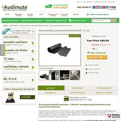 Sound Insulation – Low Cost - Audimute Soundproofing