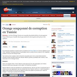 Orange soupçonné de corruption en Tunisie