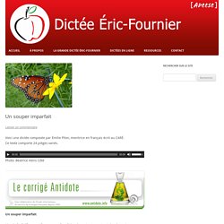Dictée Éric-Fournier