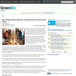How Souplantation Became a Certified Green Restaurant Chain