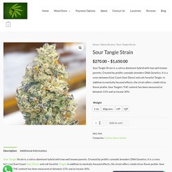 Sour Tangie Strain - Weed For Sale Online