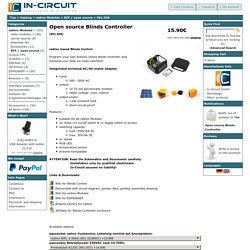 Unterputz Funk-Schalter für Rolläden, Garagentore, usw, In-Circuit Online Shop