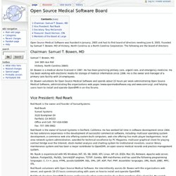 Open Source Medical Software Board - Oemr