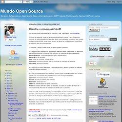 Mundo Open Source: Openfire e o plugin asterisk-IM