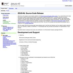 zeus-nl - ZEUS-NL Source Code Release