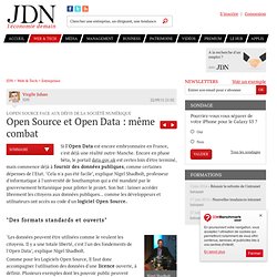 Open Source et Open Data : même combat - Open Source et Open World Forum - Journal du Net Solutions