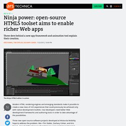 Ninja power: open-source HTML5 toolset aims to enable richer Web apps