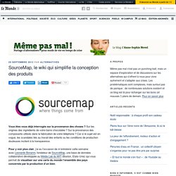 SourceMap, le wiki qui simplifie la conception des produits