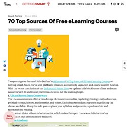 70 Top Sources of Free eLearning Courses