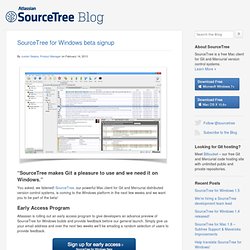 SourceTree for Windows beta signup