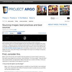 Sourcing images: best practices and best sources