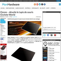 Ozone - tapis de souris Ocelote World