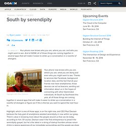 South by serendipity