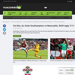 Soi kèo, dự đoán Southampton vs Newcastle, 3h00 ngày 7/11 Giải ngoại hạng Anh