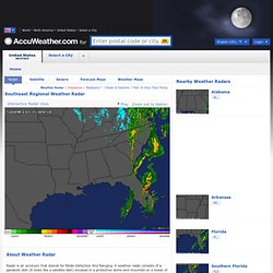 Southeast Regional Weather Radar