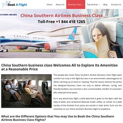 China Southern Business Class