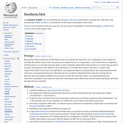 Southern blot