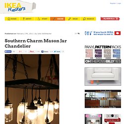 Southern Charm Mason Jar Chandelier