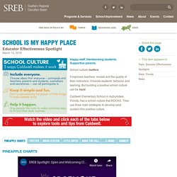 School Is My Happy Place - Southern Regional Education Board