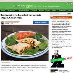 Southwest style breakfast hot pockets [Vegan, Gluten-Free]