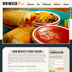 Culinary - New Mexico Tourism