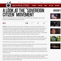A look at the "sovereign citizen" movement - CBS News