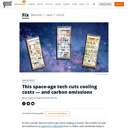 This space-age tech cuts cooling costs — and carbon emissions
