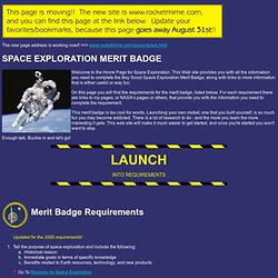 Space Exploration Home Page