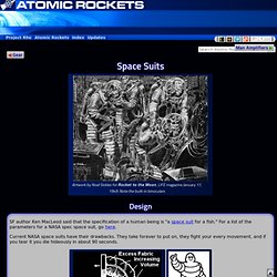 Atomic Rockets: Space Suits