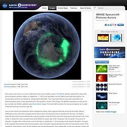 EO Newsroom: New Images - IMAGE Spacecraft Pictures Aurora