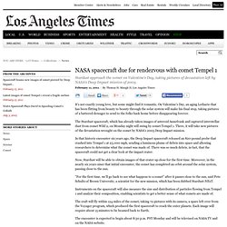 NASA spacecraft due for rendezvous with comet Tempel 1