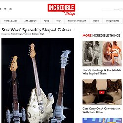 Star Wars’ Spaceship Shaped Guitars