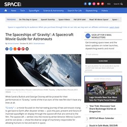 The Spaceships of 'Gravity': A Spacecraft Movie Guide for Astronauts