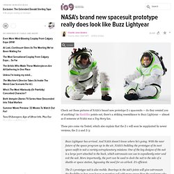 NASA's brand new spacesuit prototype really does look like Buzz Lightyear