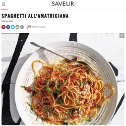 Spaghetti All'Amatriciana Recipe