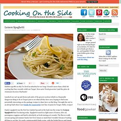 Lemon Spaghetti Recipe by Giada De Laurentiis