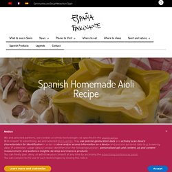 Spanish Homemade Aioli Recipe