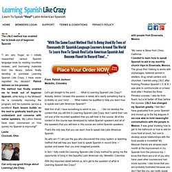 Learning Spanish Like Crazy