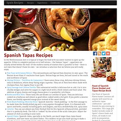 Spanish tapas - easy recipes